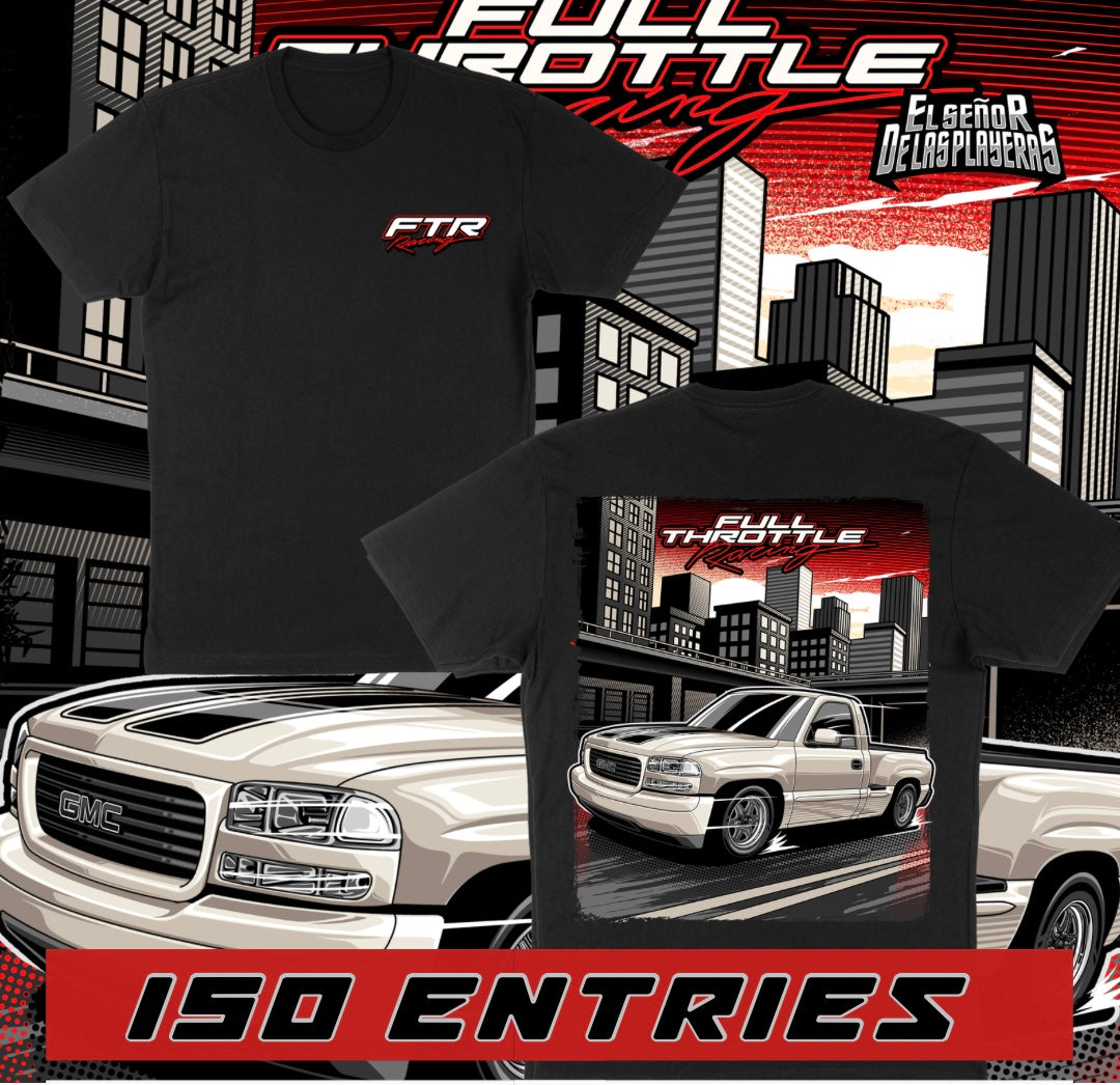 GIVEAWAY TRUCK T-SHIRT (3X = 450 ENTRIES)