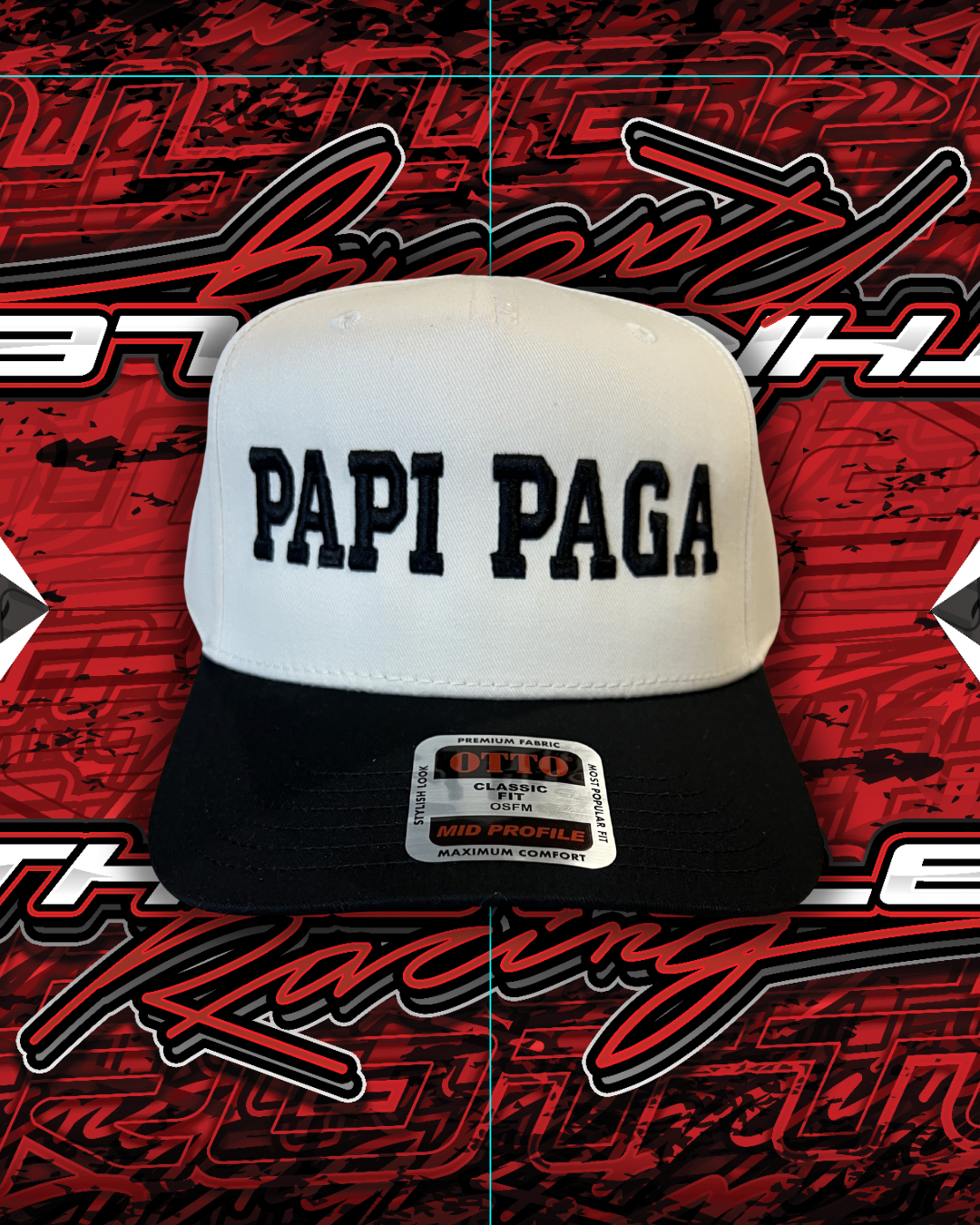 PAPI PAGA BEIGE/BLACK CAP