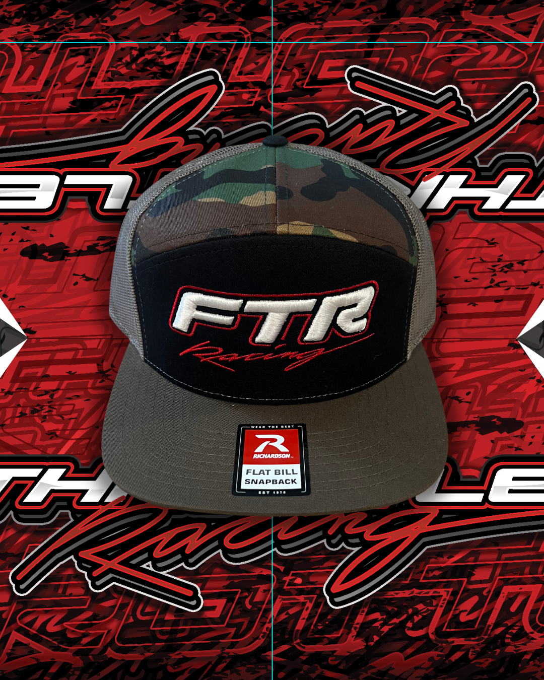 FTR RACING CAMO/BLACK CAP