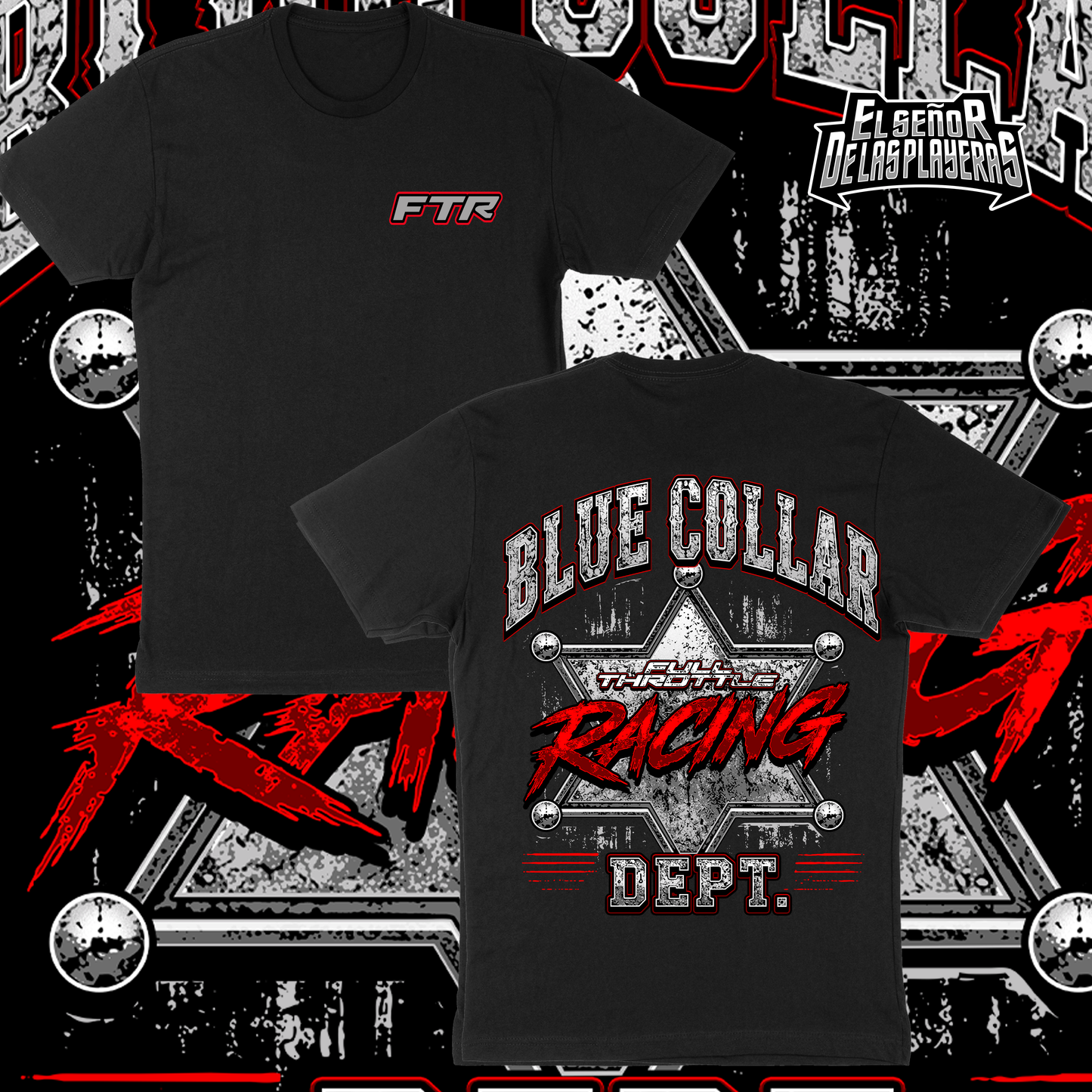 FTR BLUE COLLAR RACING SHIRT