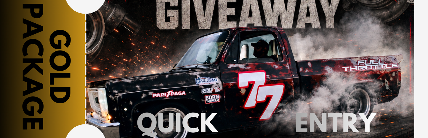 GOLD QUICK ENTRY PACKAGE 250 BONUS ENTRIES