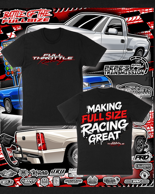MAKING FULLSIZE RACING GREAT T-SHIRT(80 ENTRIES)