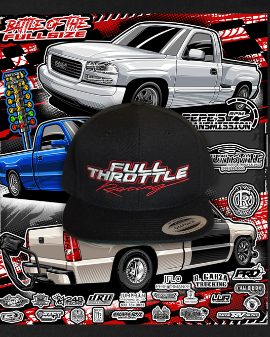 FULL THROTTLE RACING BLACK CAP (40 ENTRIES)
