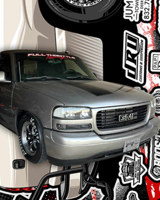 FULL THROTTLE RACING WINDSHIELD DECAL (35 ENTRIES)