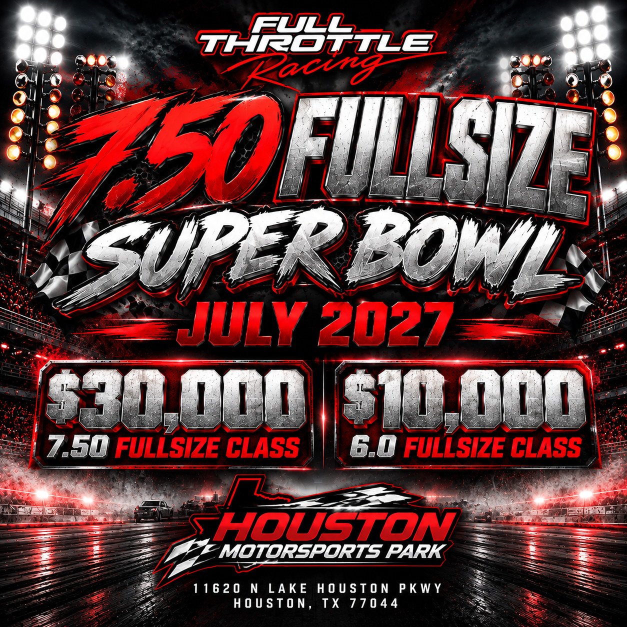 7.50 Fullsize Super Bowl event flyer